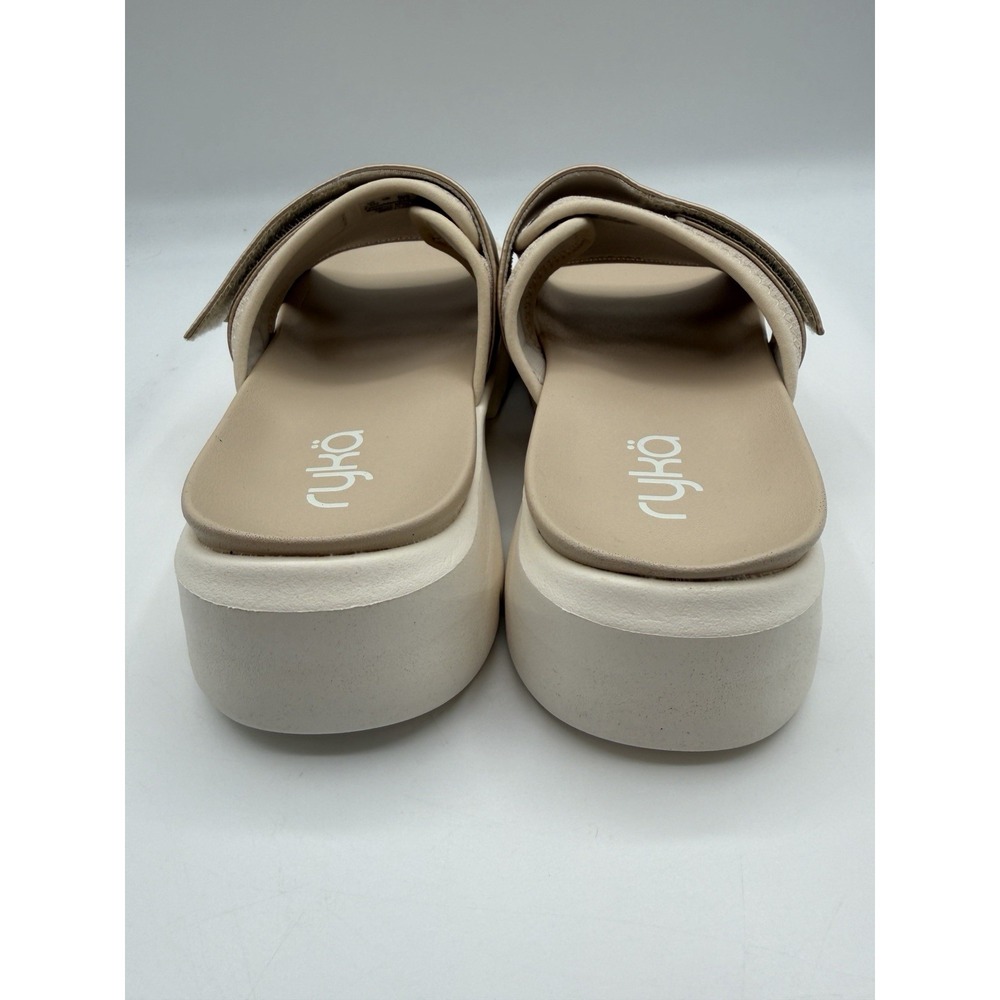 Ryka Brilliant Slip On Slide Sandals, Women's 5.5 M,Tapioca Beige,ActivFoam, NIB - Picture 6 of 16